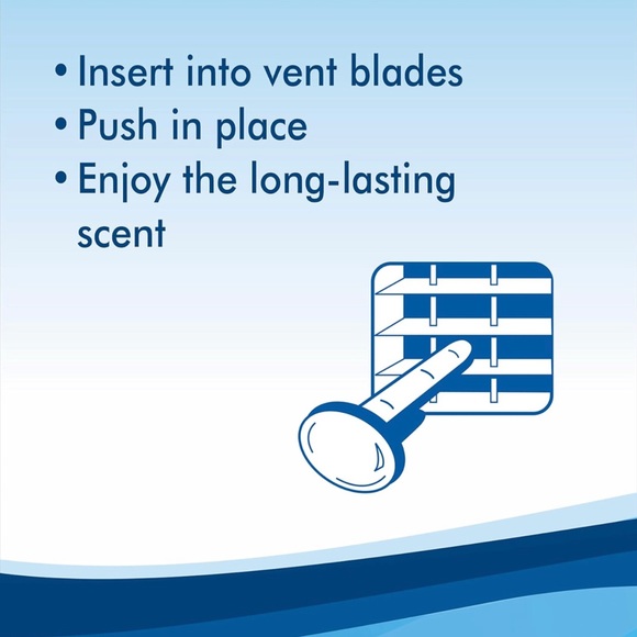 3/$15 NEW Refresh Your Car Vent Air Freshener New Car/Cool Breeze Scent 4 Sticks - Picture 7 of 16